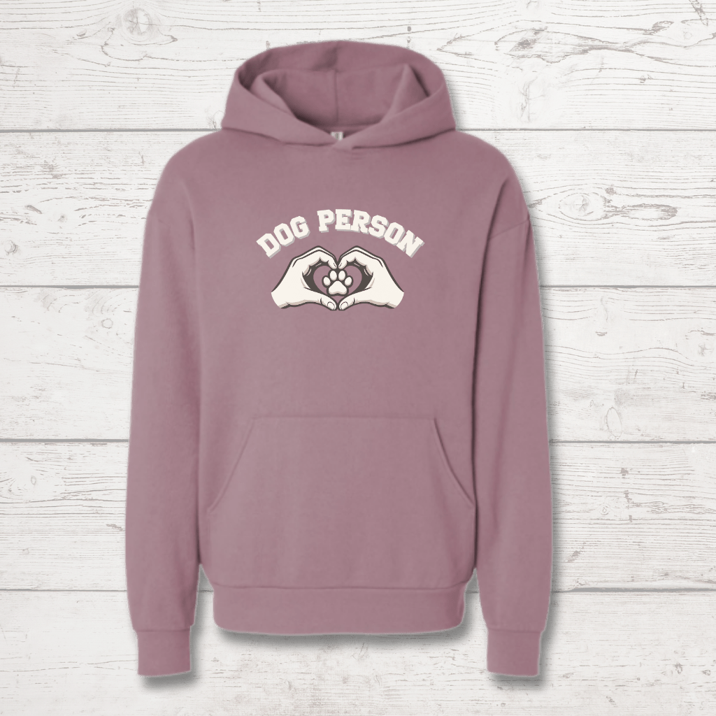 Dog Person Human Hoodie - FluffnCoPigment Blackxs