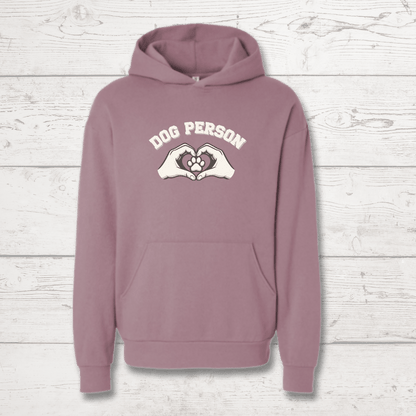Dog Person Human Hoodie - FluffnCoPigment Blackxs