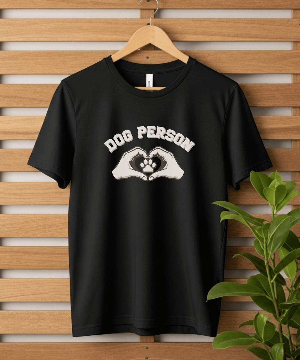 Dog Person T Shirt - FluffnCoNavyxs