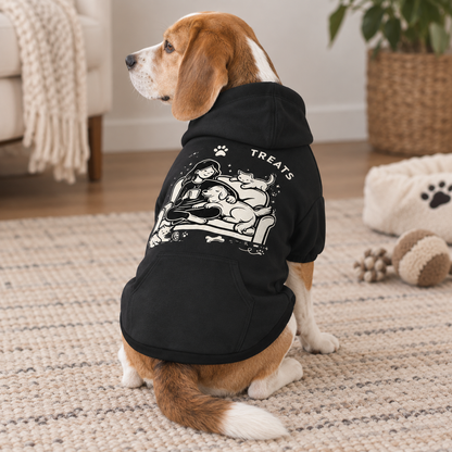 Coffee Cuddles & Chaos Pet Hoodie