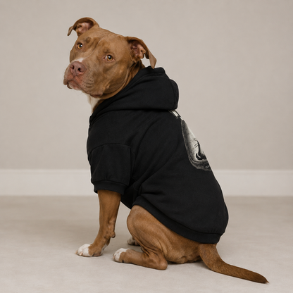 Velcro Human & Dog Pet and Human Hoodie Set - dog facing backwards