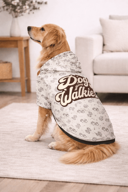 Mama Needs Coffee & Dog Need Walkie Pet and Human Hoodie Set - FluffnCoblackxsSmatchingset