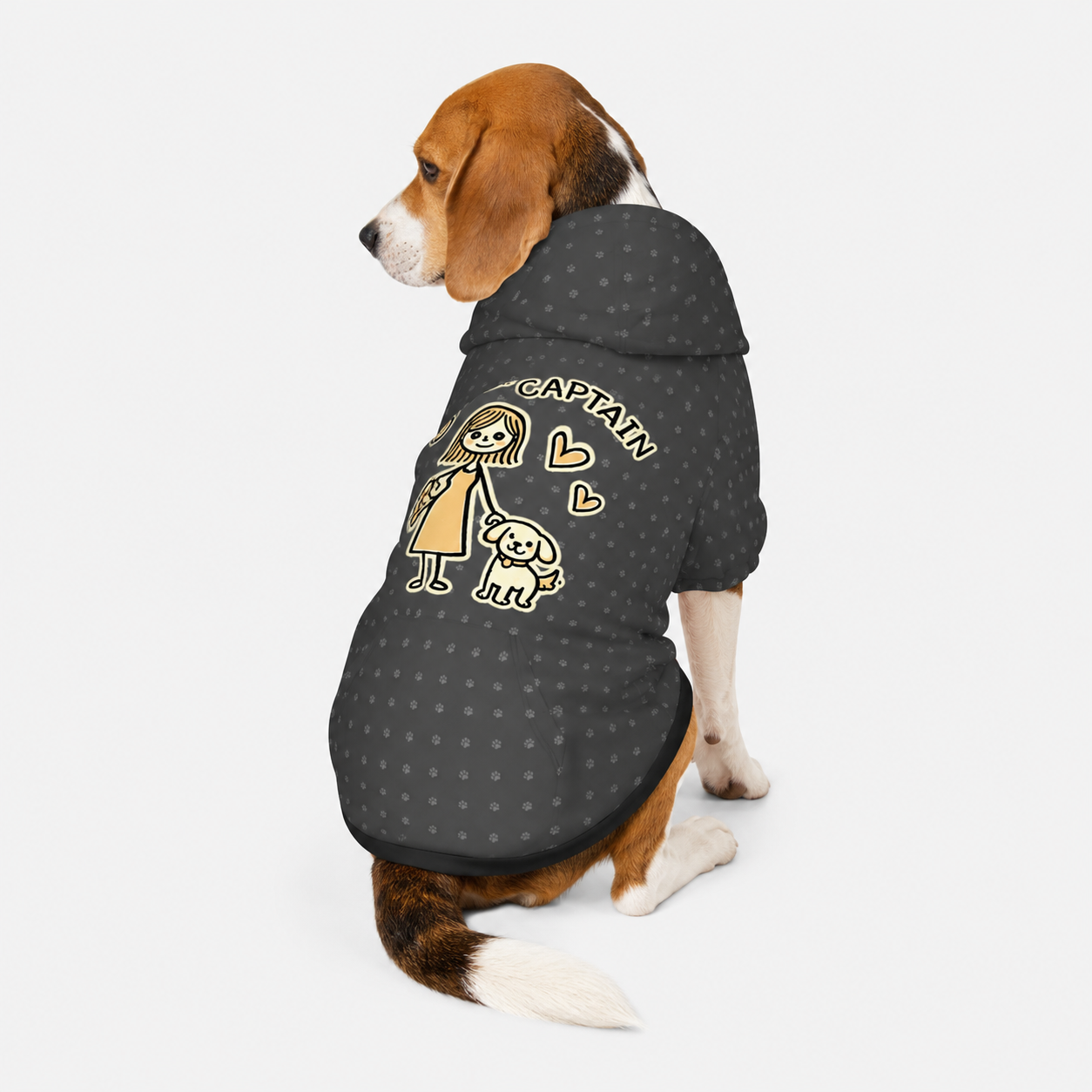 Captain & Co-captain Pet and Owner Hoodie Set