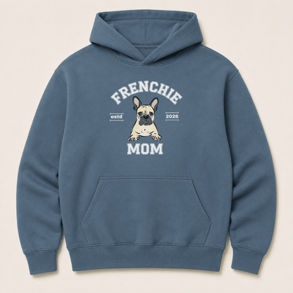 Frenchie Mom Human Hoodie - FluffnCoBlackxshuman only