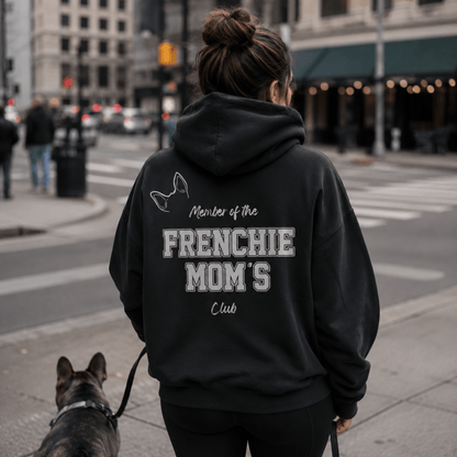 Frenchie Mom's Club Special Limited Edition Hoodie - FluffnCoXSBrushed FleeceFashion