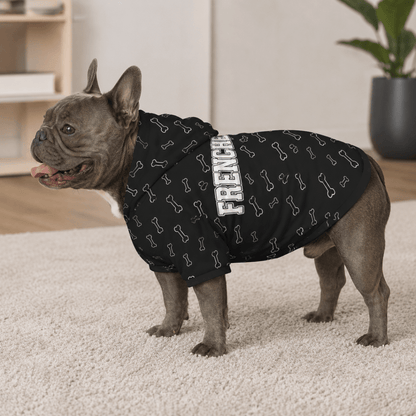 Frenchie Pet Hoodie - FluffnCoSonly