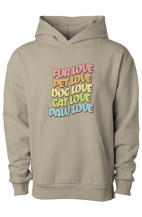 Fur Love Matching Pet & Owner Hoodie Set - FluffnCoSandstonexsSmatchingset