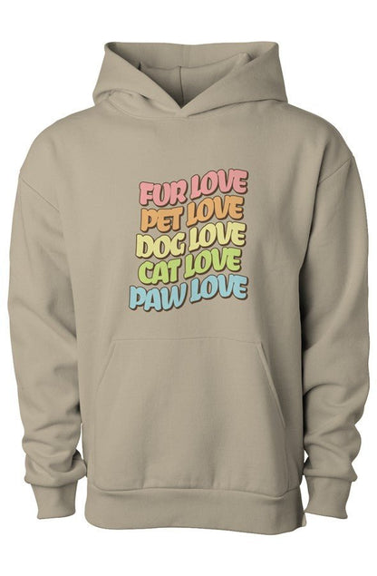 Fur Love Matching Pet & Owner Hoodie Set - FluffnCoSandstonexsSmatchingset