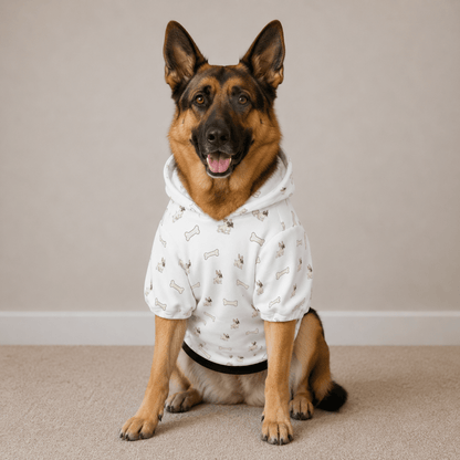 Dealer & Lover of Treats Pet and Human Hoodie Set - FluffnCoBlackxsSmatchingset