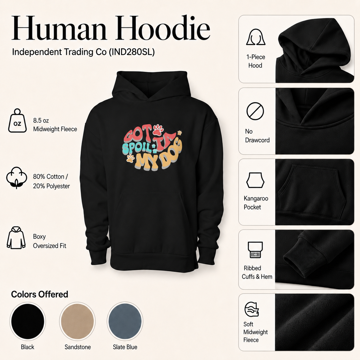 Gotta Spoil My Dog Human and Pet Set