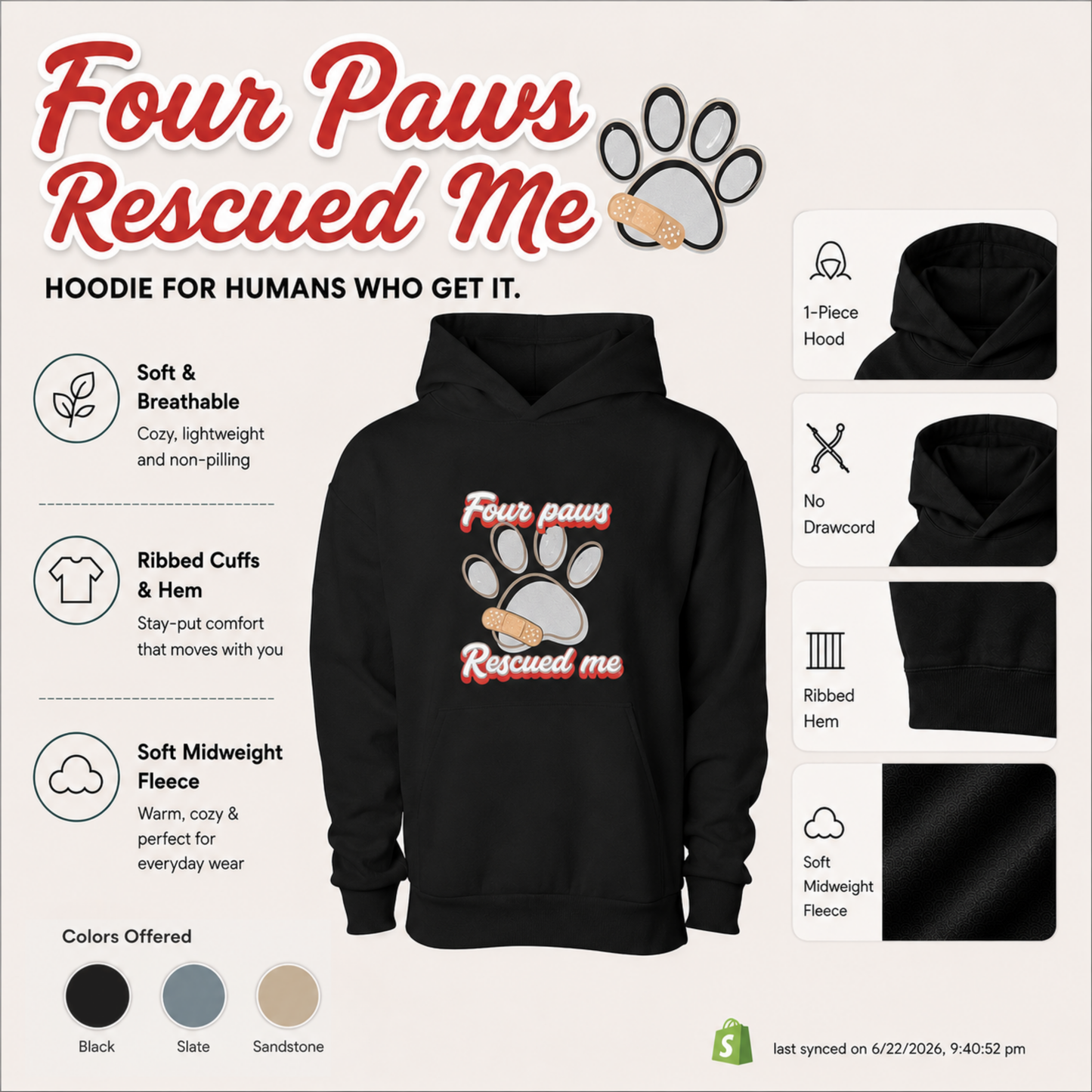 Four Paws Rescued Me Pet and Owner Set