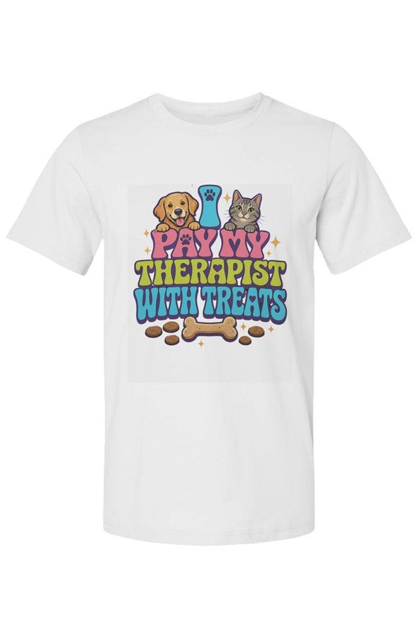 I Pay My Therapist with Treats - Human - FluffnCowhitexshuman only