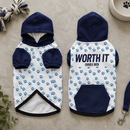 I'm Broke (Worth it) Pet Hoodie - FluffnCoSAddon