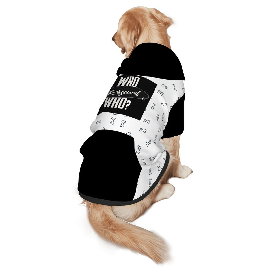 Human wearing Who Rescued WhoPet and Owner Set  back view