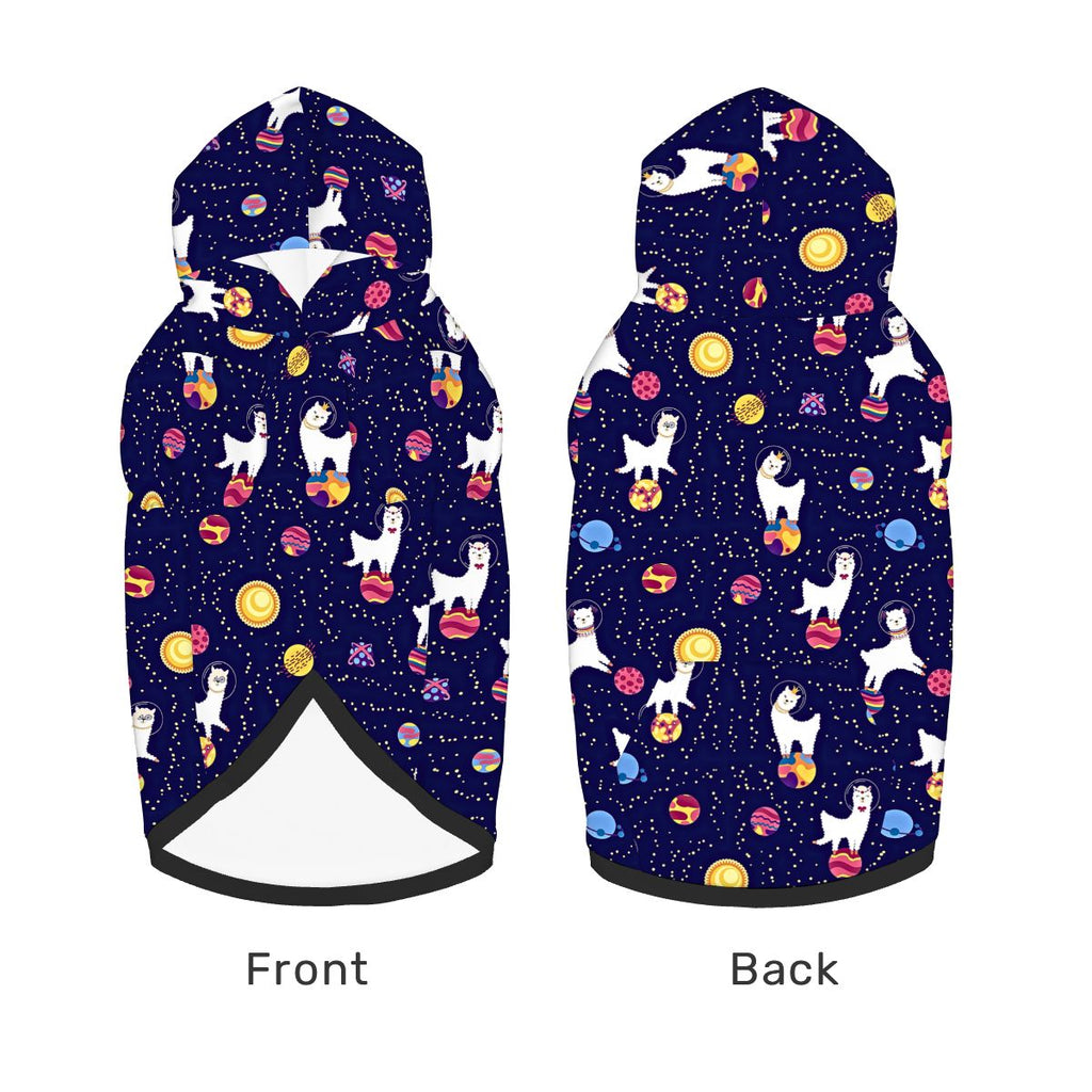 Image of pet product laid flat showing front and back