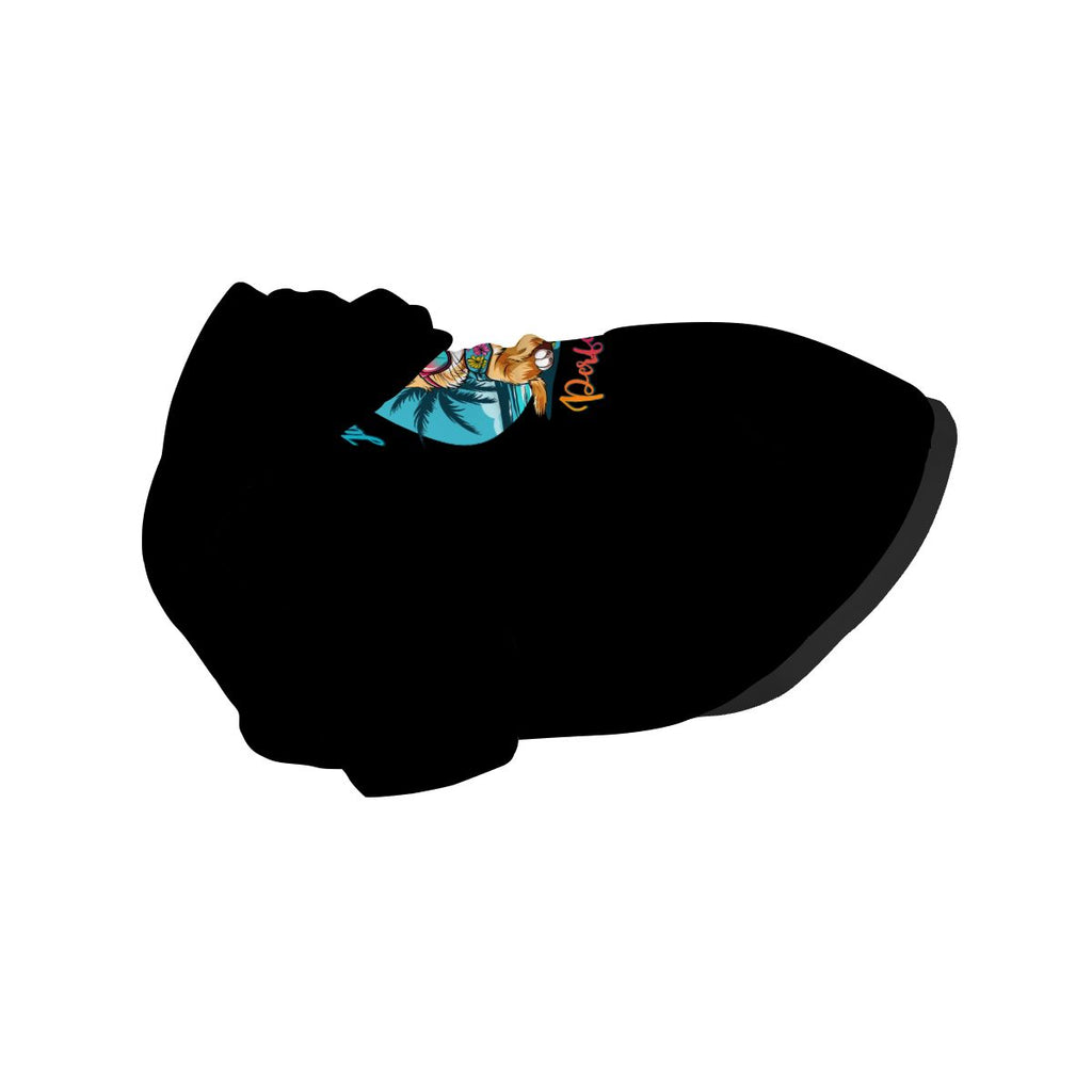 Pet  wearing Living the Purrfect Life Cat Lover Pet Only Only (Add-on) pet hoodie