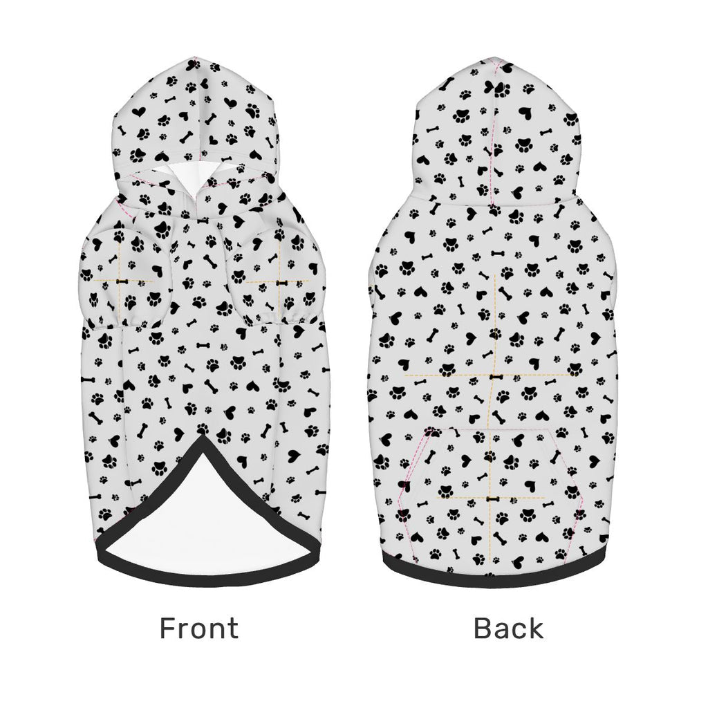 Image of Pet product laid flat showing back and front views