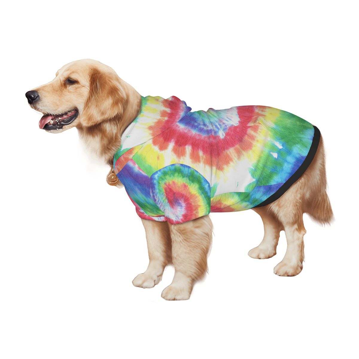 Image of pet product laid flat showing front and back