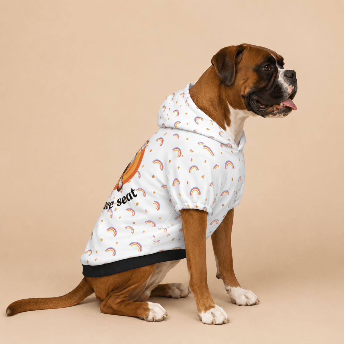 In the Driver's Seat Matching Pet & Owner Hoodie Set - FluffnCoSblackxs