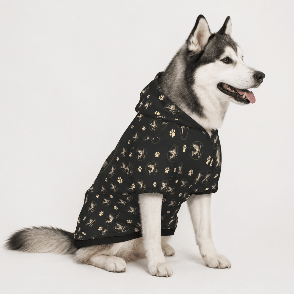 Lake Life Fishing Co. Pet and Owner Hoodie Set - FluffnCoblackxsS