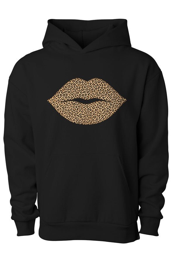 Leopard Lips Matching Pet & Owner Hoodie Set - FluffnCoblackxsSmatchingset