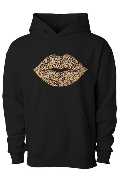 Leopard Lips Matching Pet & Owner Hoodie Set - FluffnCoblackxsSmatchingset
