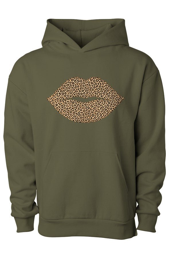 Leopard Lips Matching Pet & Owner Hoodie Set - FluffnCoolivexsSmatchingset