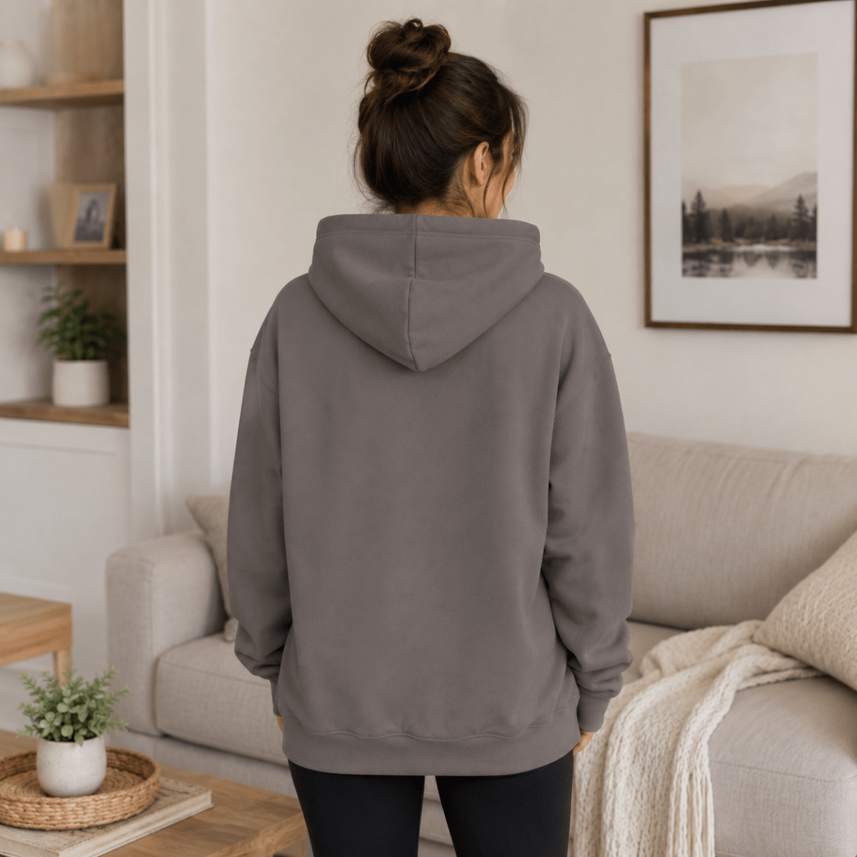 Mama Needs Coffee Cat and Owner Hoodie Set - FluffnCoPigment BlackxsS