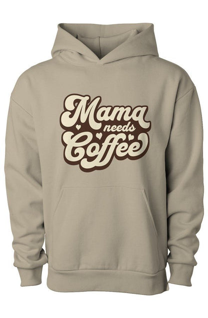 Mama Needs Coffee Matching Dog & Owner Hoodie Set - FluffnCoSandstonexsSmatchingset