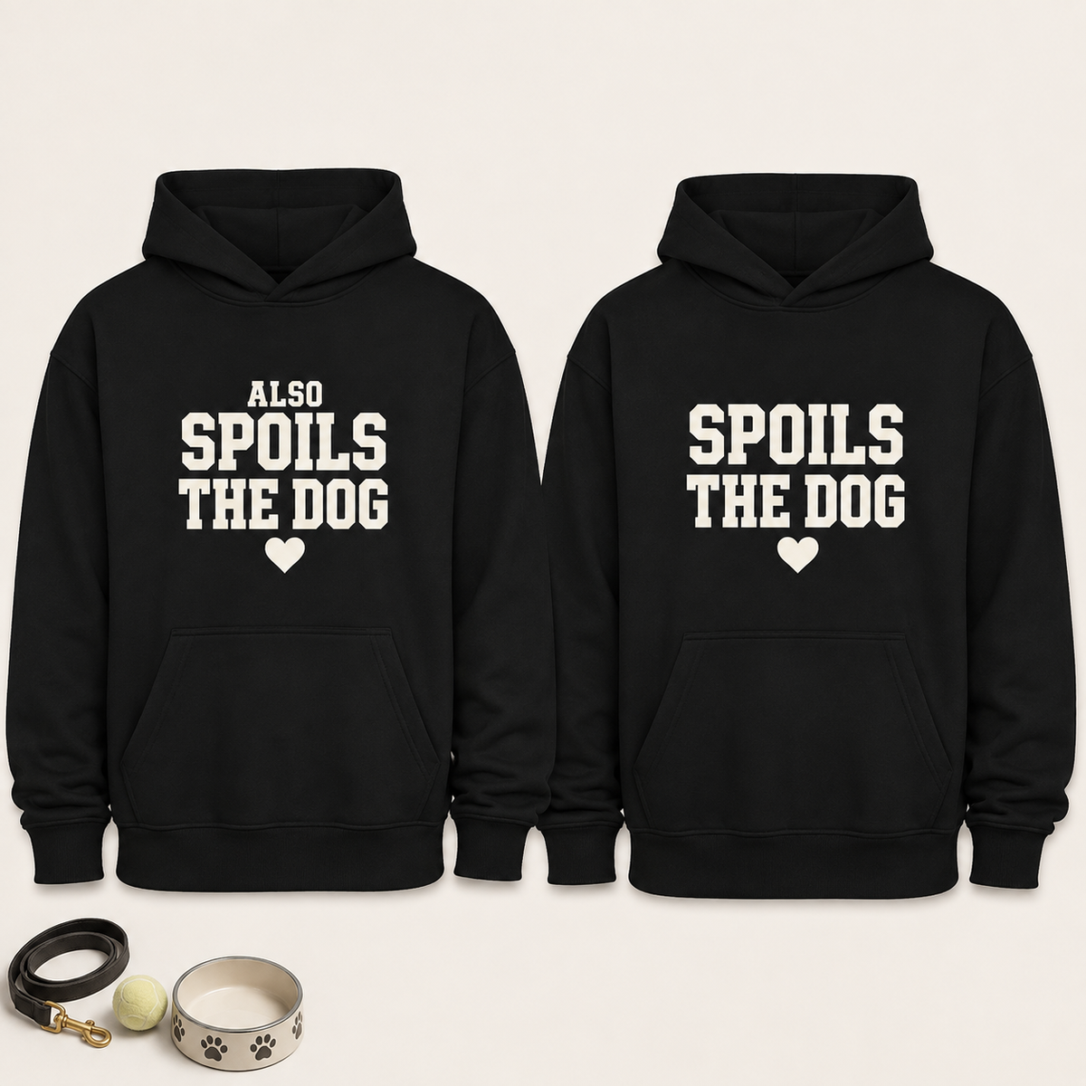 Spoils the Dog Human Hoodie