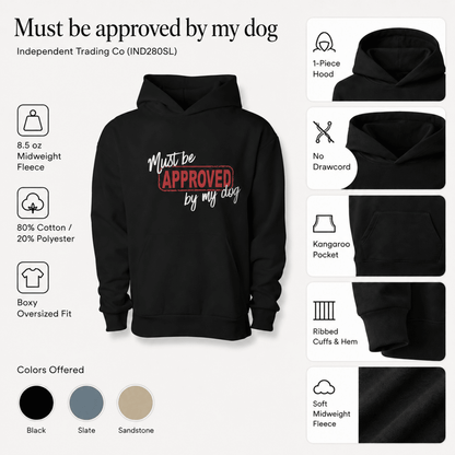 Must be Approved by my Dog Matching Pet and Owner Set - FluffnCoSblackxs