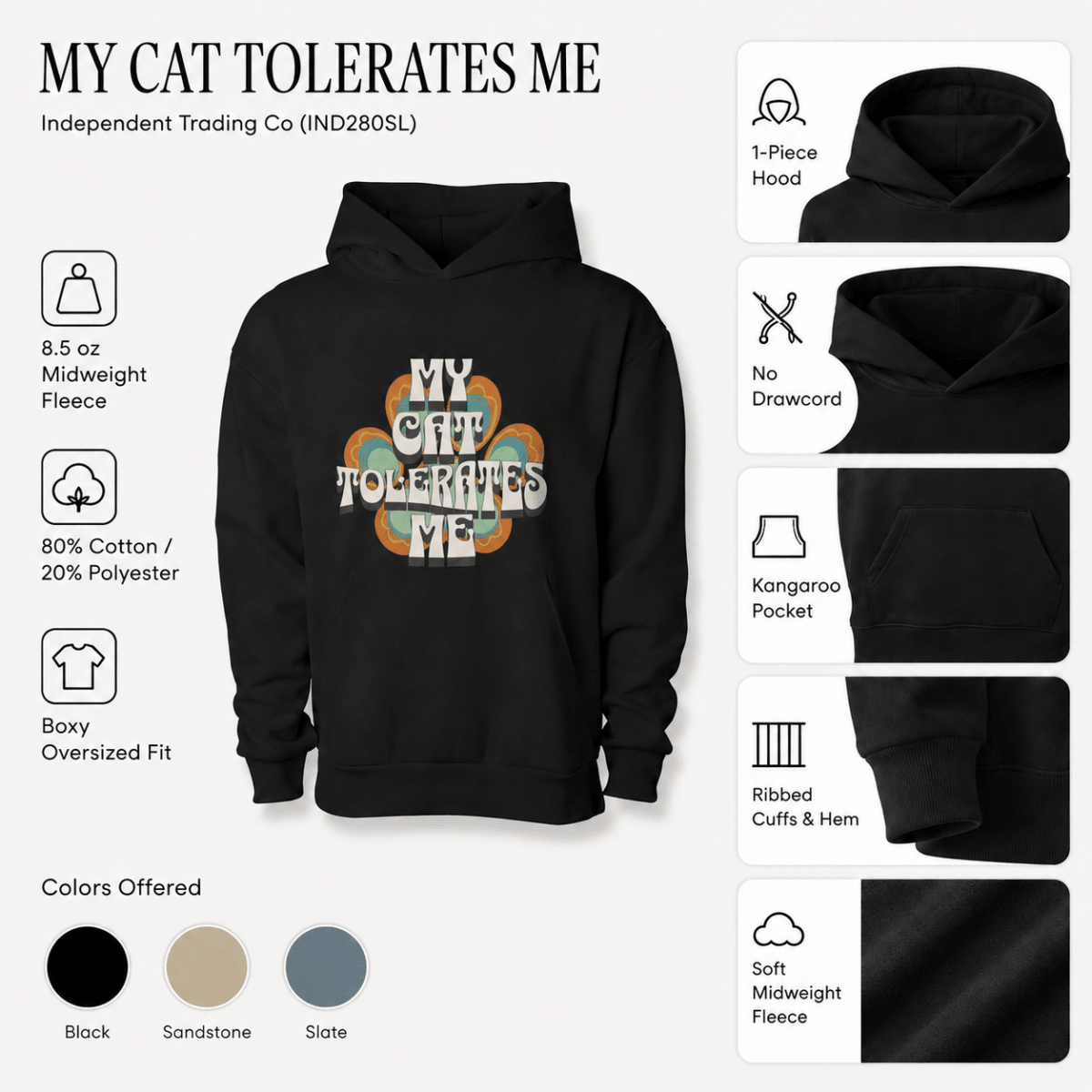 My Cat Tolerates Me Pet and Owner Set - FluffnCoBluexsScats