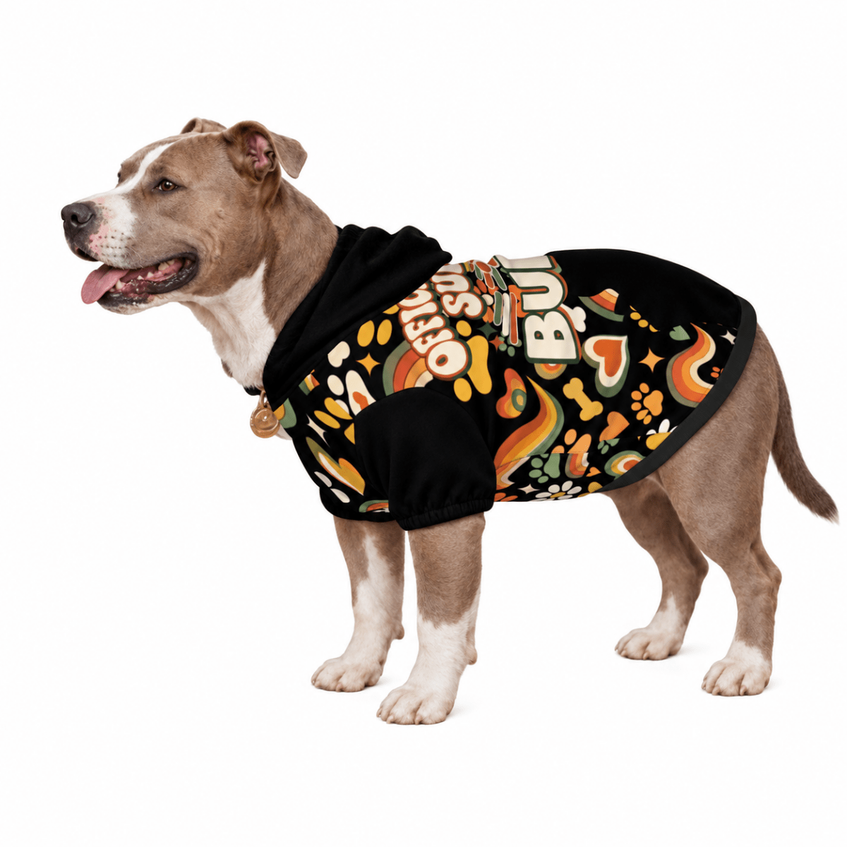 Official Emotional Support Buddy Pet Hoodie - FluffnCoBlackS