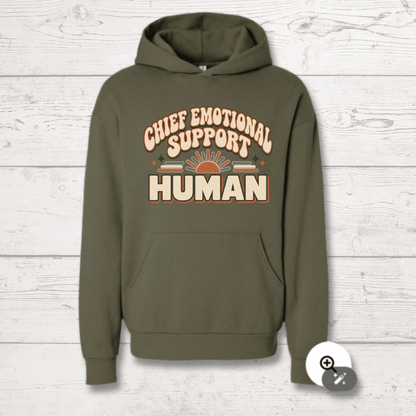 Official Emotional Support Human - FluffnCoblackxs
