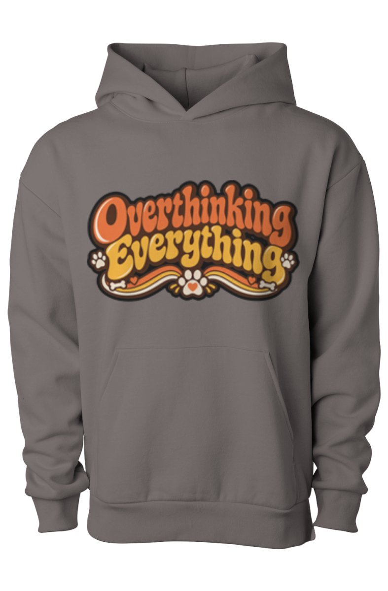 Overthinking Everything Human Hoodie Mental Health Collection