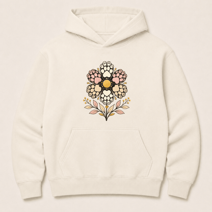 Paw Flower Human Hoodie - FluffnCoHoney Dewxshuman only