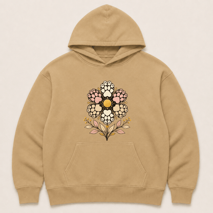 Paw Flower Human Hoodie - FluffnCoHoney Dewxshuman only