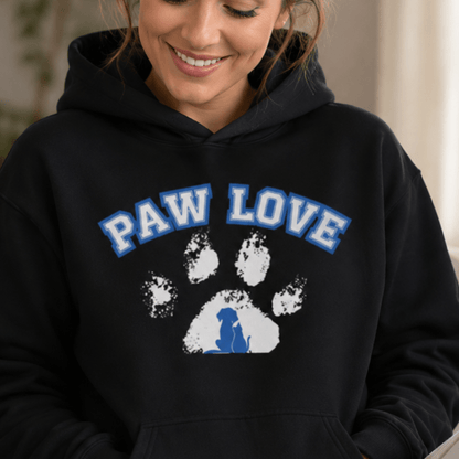 Paw Love Human Hoodie - FluffnCoBlue Magicxscats