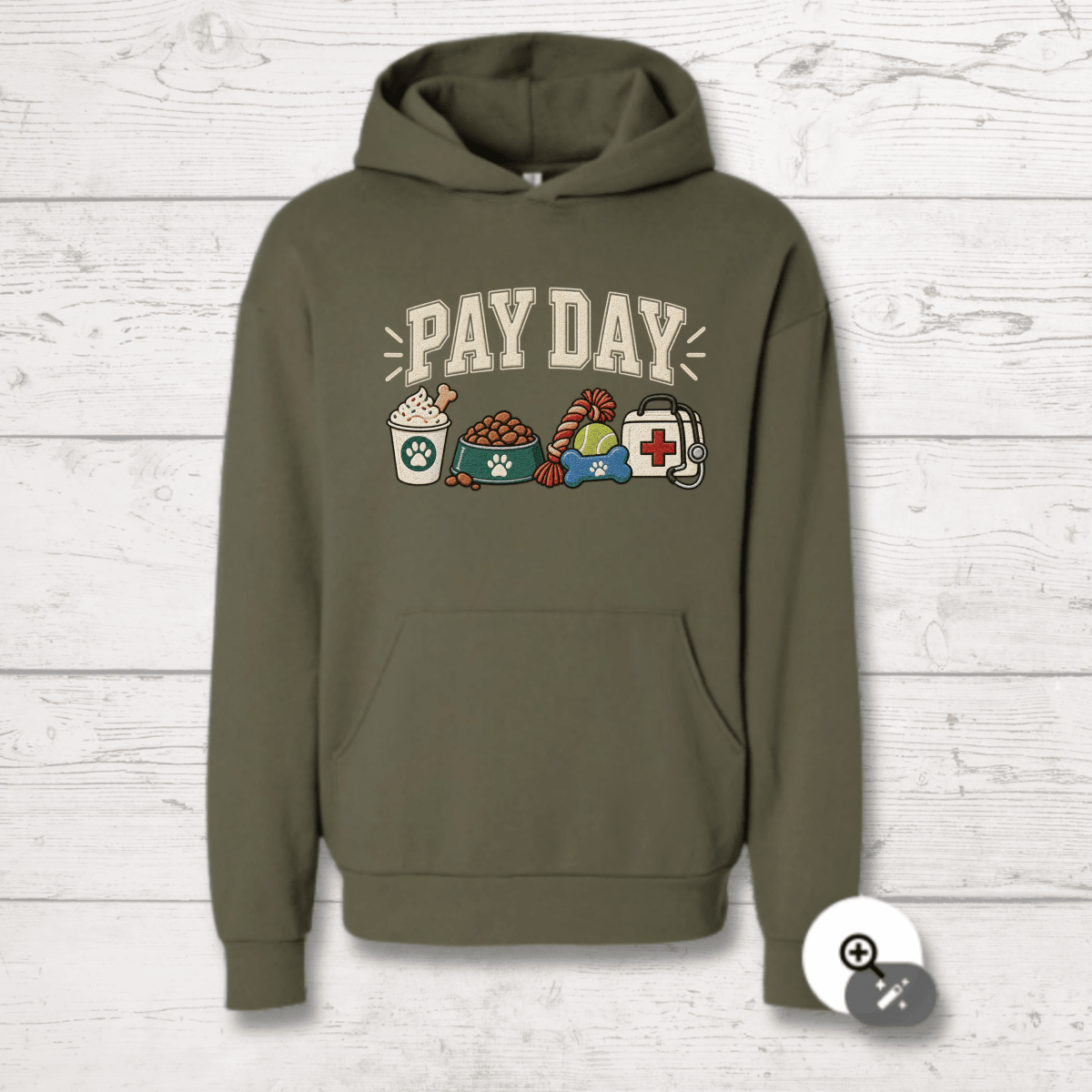 Pay Day Human Hoodie - FluffnCoolivexs