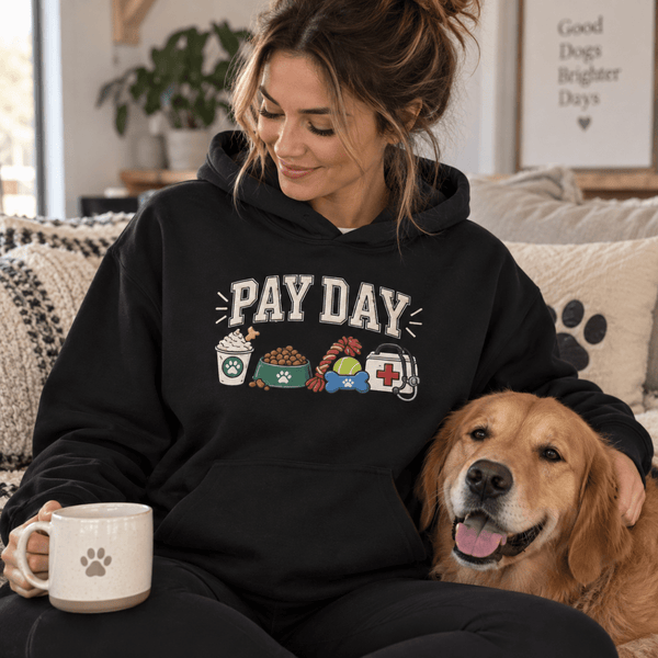 Pay Day Human Hoodie - FluffnCoolivexs