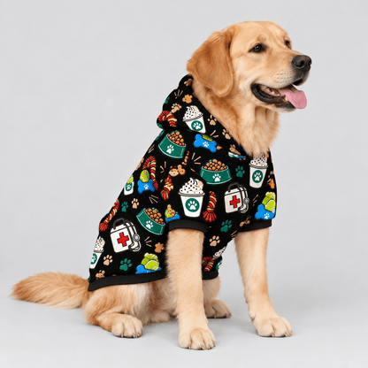 Payday Pet Hoodie - FluffnCoBlackS
