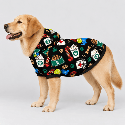 Payday Pet Hoodie - FluffnCoBlackS