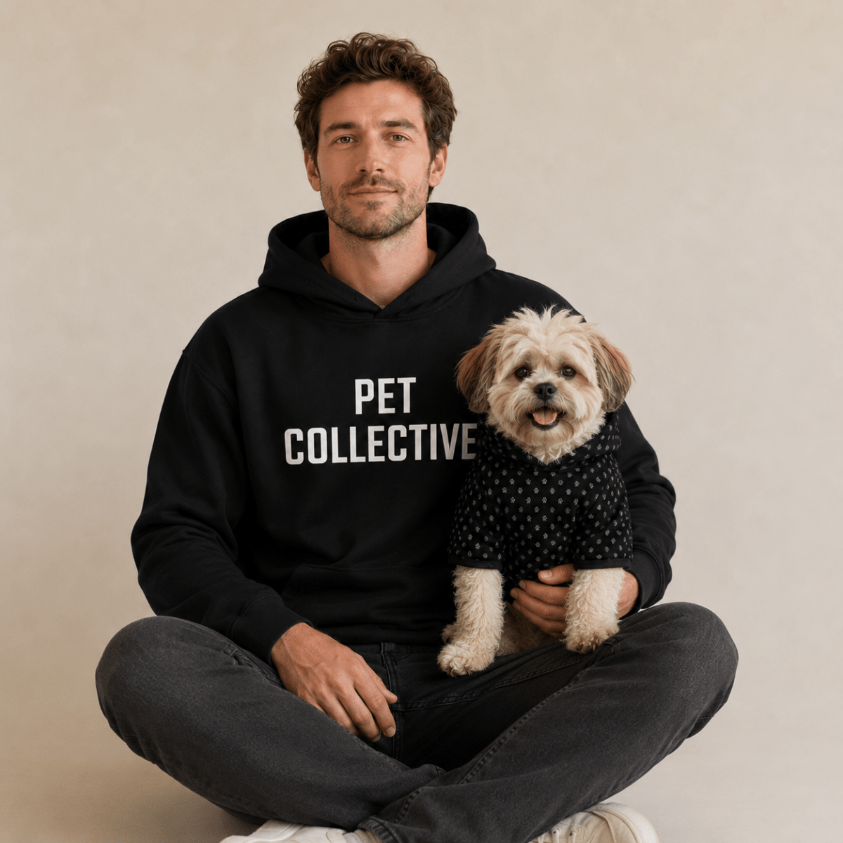 Pet Collective Pet and Owner Hoodie Set - FluffnCoBlue MagicxsS