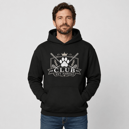 Pet Parent Golf Club & Official Ball Retriever Pet and Owner Hoodie Set - FluffnCoSBlue Magicxs