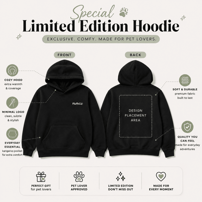Pet Texts Special Limited Edition Hoodie - FluffnCoXSBrushed FleeceFashion