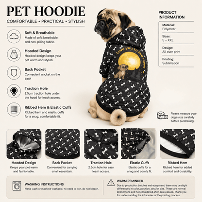 Paws in Bloom Matching Human & Pet Hoodie Set - FluffnCoHoney DewxsS