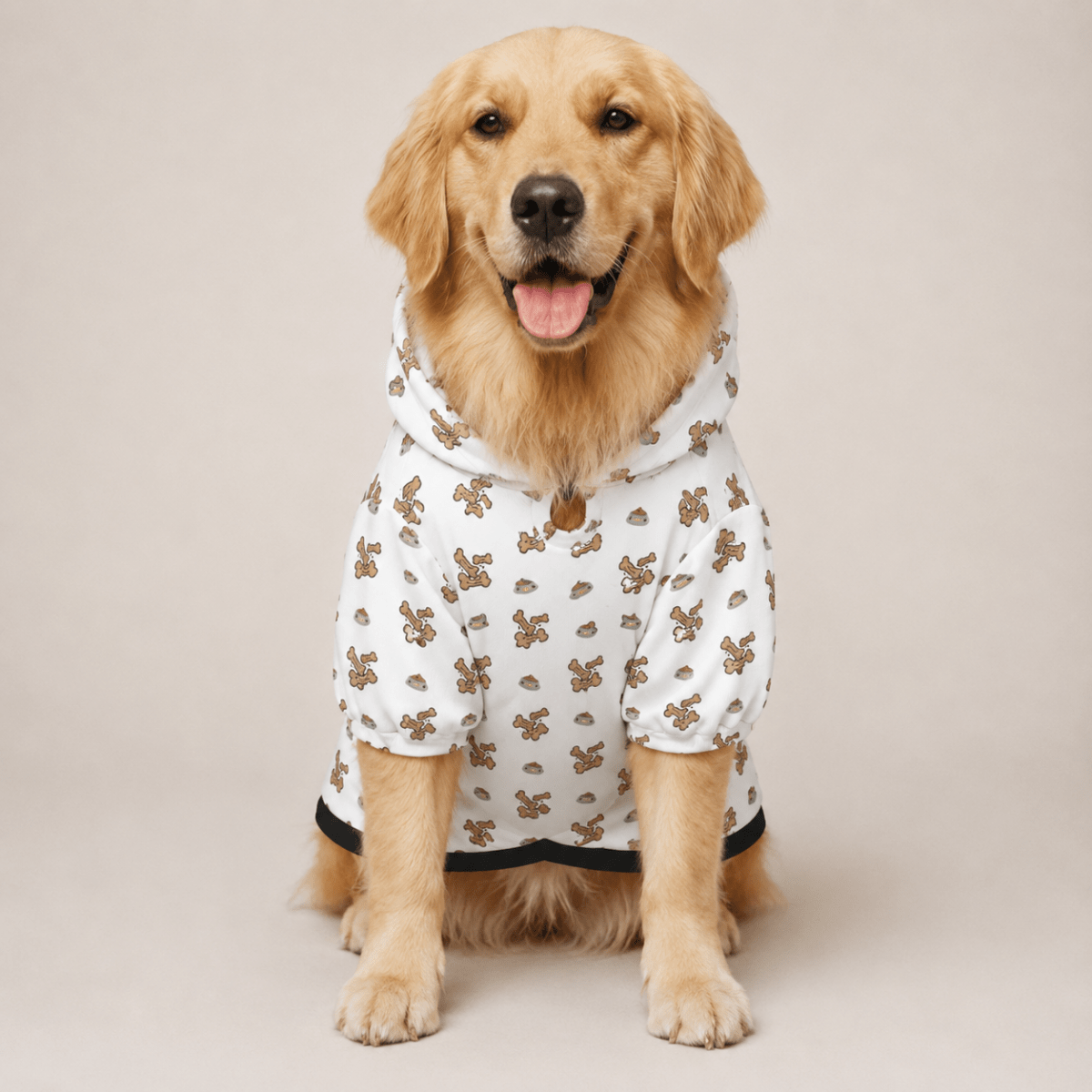 Please Do Not Disturb Human and Pet Hoodie Set - FluffnCoSandstonexsS