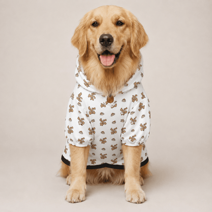 Please Do Not Disturb Human and Pet Hoodie Set - FluffnCoSandstonexsS