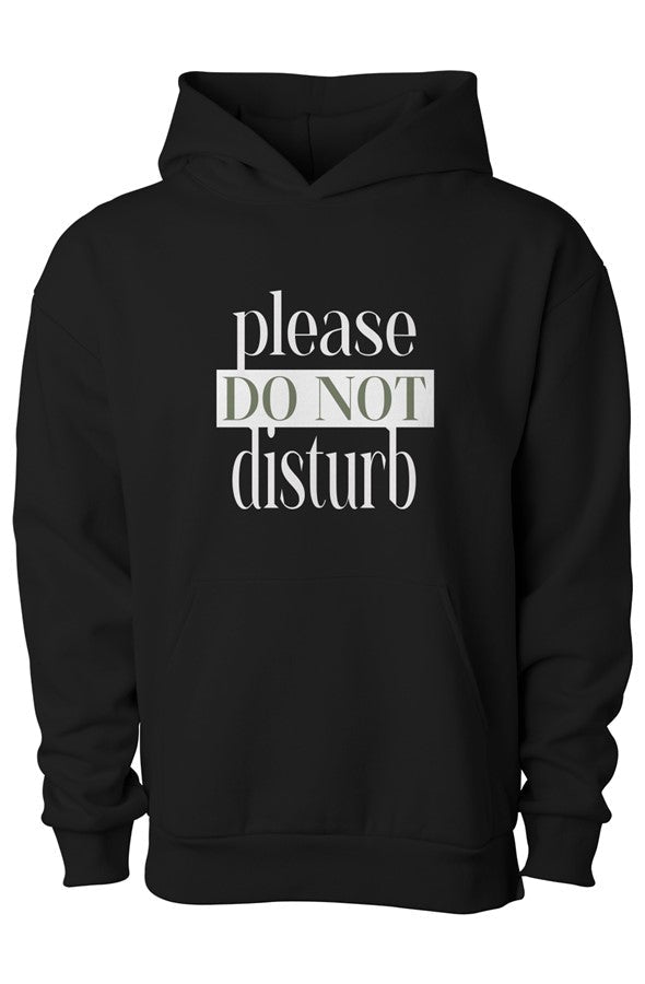 Please Do Not Disturb Matching Dog & Owner Hoodie Set - FluffnCoblackxsS