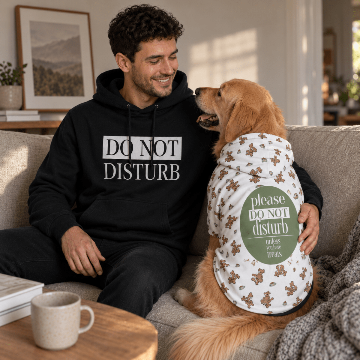 Please Do Not Disturb Pet Hoodie - FluffnCoSAddon